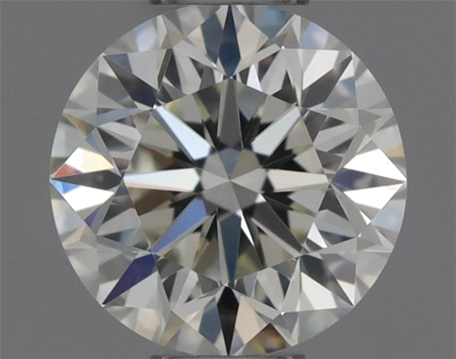 0.41 carat J-VVS1 Very Good cut Natūralus Round Deimantas (1)