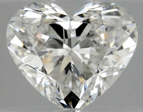 0.37 carat G-VS2 Natūralus Heart Deimantas (1)