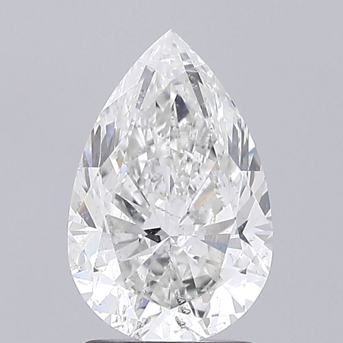 2.0 carat G-SI2 Natūralus Pear Deimantas (1)
