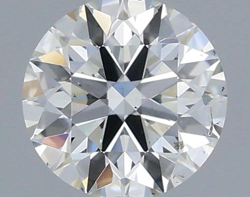 0.32 carat I-SI2 Excellent cut Natūralus Round Deimantas (1)