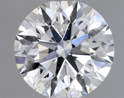 0.5 carat G-SI2 Excellent cut Natūralus Round Deimantas (1)