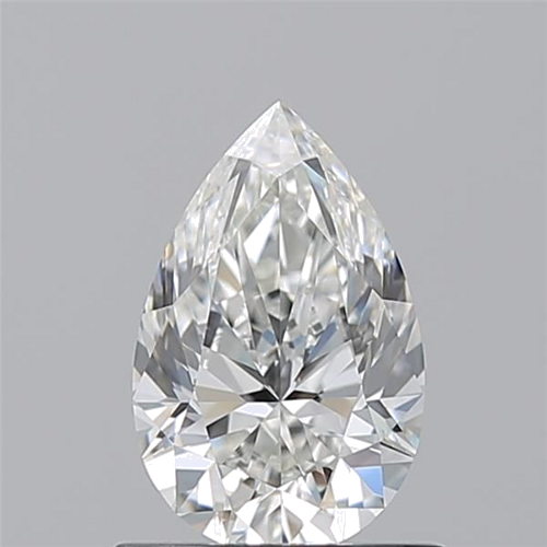 0.9 carat H-VVS1 Natūralus Pear Deimantas (1)