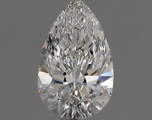 0.52 carat F-VS1 Natūralus Pear Deimantas (1)