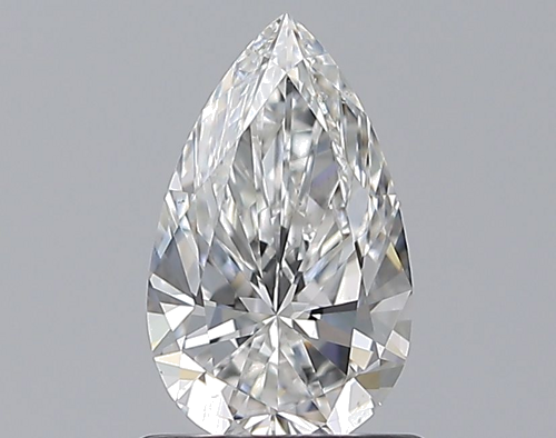 0.77 carat E-VS2 Natūralus Pear Deimantas (1)