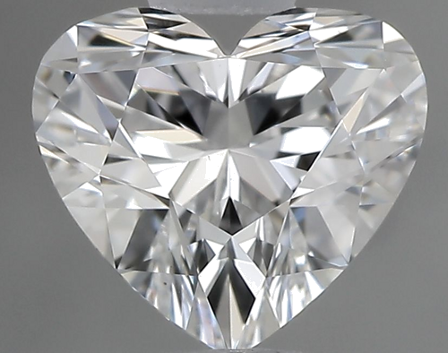 0.51 carat D-VS1 Natūralus Heart Deimantas (1)