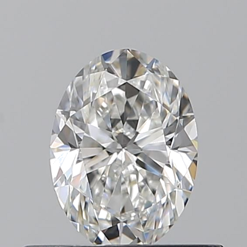 0.5 carat F-VVS1 Natūralus Oval Deimantas (1)