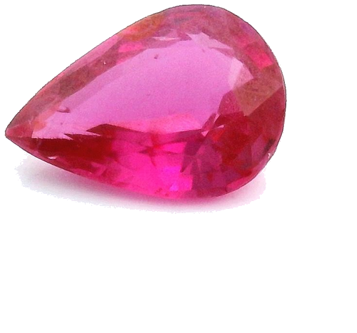 0.68 carat RED Pear Rubinas (1)