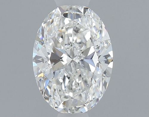 0.5 carat F-SI2 Natūralus Oval Deimantas (1)