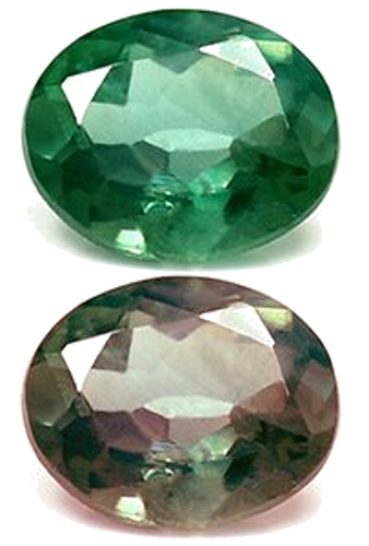 0.44 carat GREEN Oval Alexandrite (1)