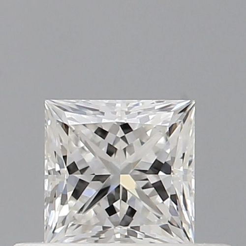 0.41 carat F-VVS1 Natūralus Princess Deimantas (1)