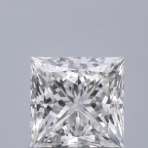 0.7 carat G-VVS1 Natūralus Princess Deimantas (1)