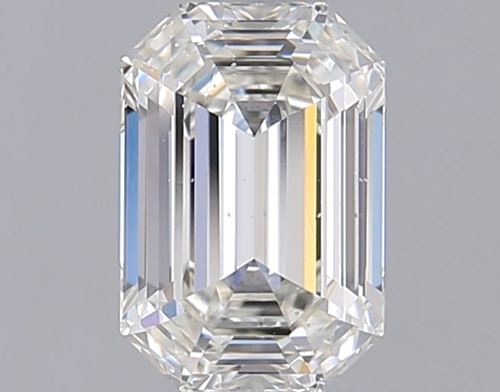 0.9 carat H-SI1 Natūralus Emerald Deimantas (1)