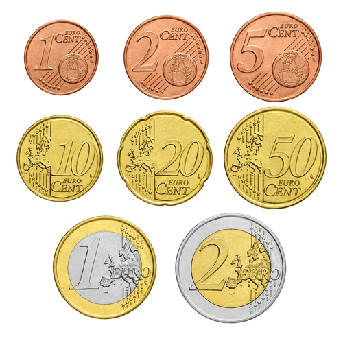 Francija Eiro monētu komplekts (2)