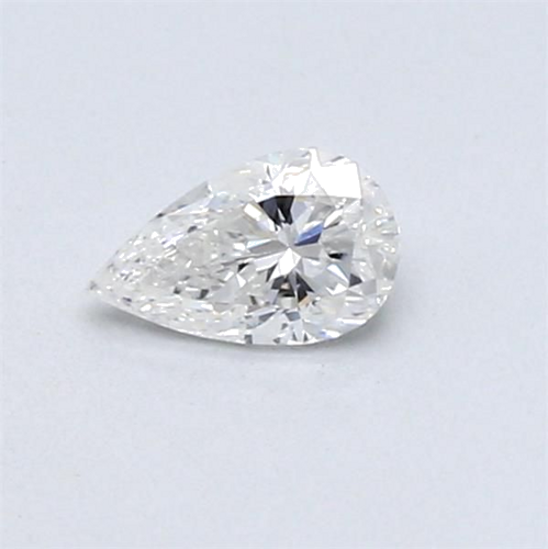 0.3 carat F-SI2 Natūralus Pear Deimantas (1)