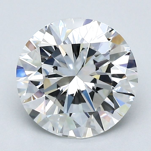 2.01 carat F-IF GD cut Natūralus Round Deimantas (1)