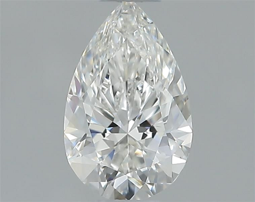 0.32 carat G-VS2 Natūralus Pear Deimantas (1)