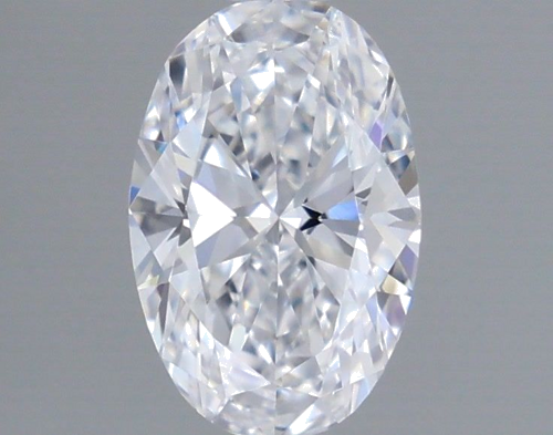 0.41 carat D-VVS2 Natūralus Oval Deimantas (1)