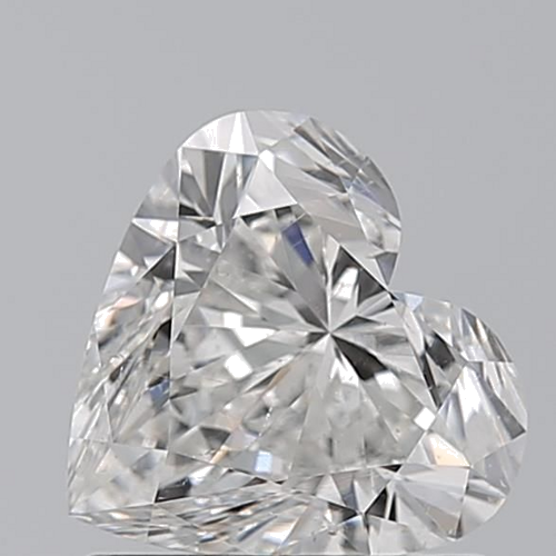 1.2 carat G-SI2 Natūralus Heart Deimantas (1)