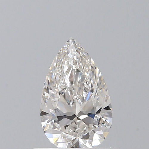 0.5 carat G-VS2 Natūralus Pear Deimantas (1)