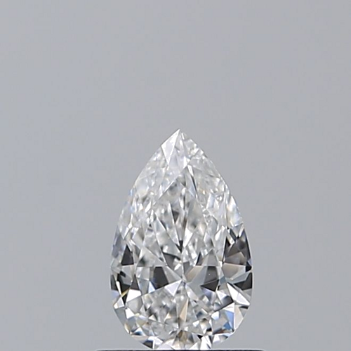 0.5 carat D-VVS2 Natūralus Pear Deimantas (1)