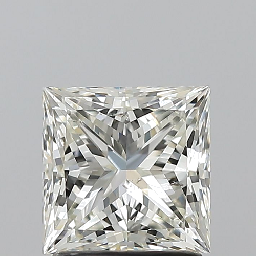 1.7 carat K-SI2 Natūralus Princess Deimantas (1)