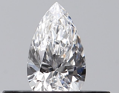 0.23 carat D-VS1 Natūralus Pear Deimantas (1)
