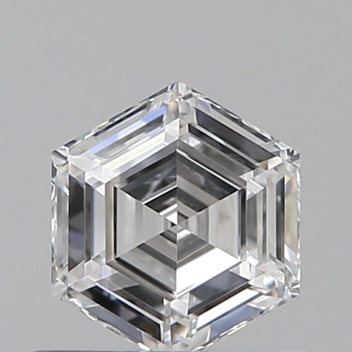 0.5 carat D-VVS1 Natūralus Hexagonal Deimantas (1)