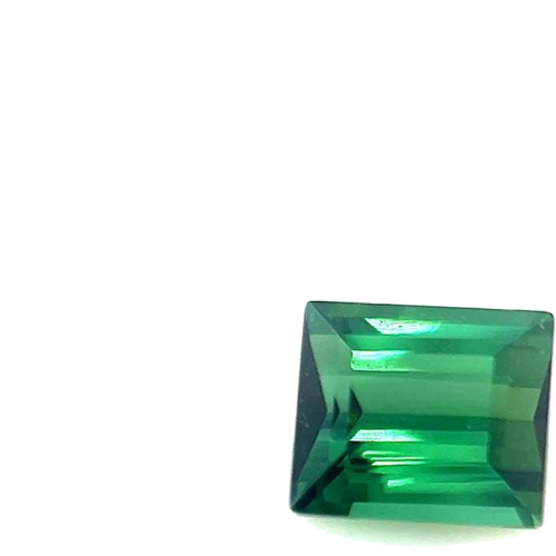 0.87 carat GREEN Baguette Tourmaline (1)