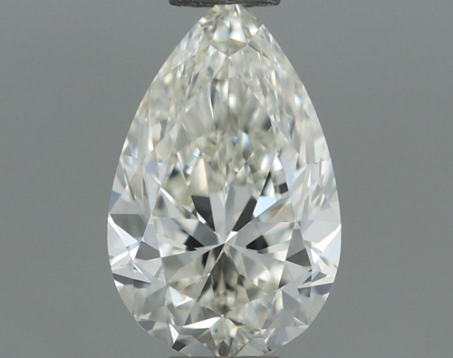0.5 carat K-IF Natūralus Pear Deimantas (1)