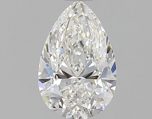 0.7 carat H-VVS1 Natūralus Pear Deimantas (1)