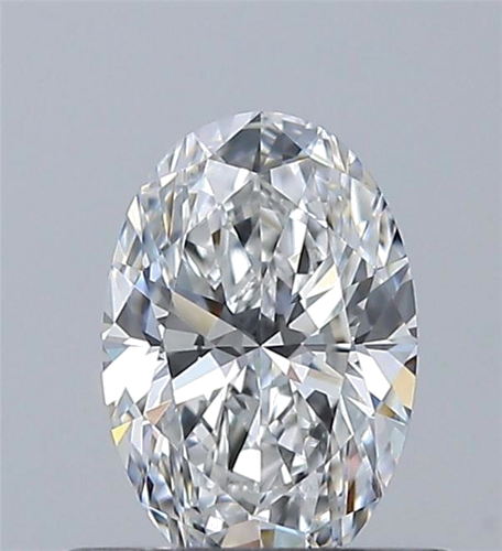 0.51 carat E-VVS1 Natūralus Oval Deimantas (1)
