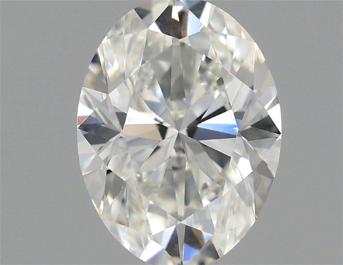 0.5 carat H-VS1 Natūralus Oval Deimantas (1)