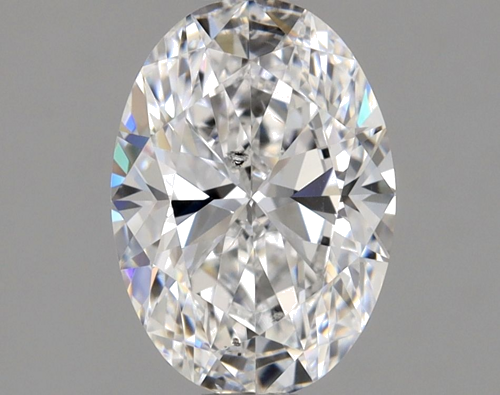 1.01 carat D-SI1 Natūralus Oval Deimantas (1)