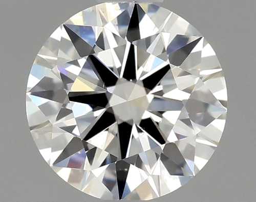 0.42 carat I-VS2 Excellent cut Natūralus Round Deimantas (1)