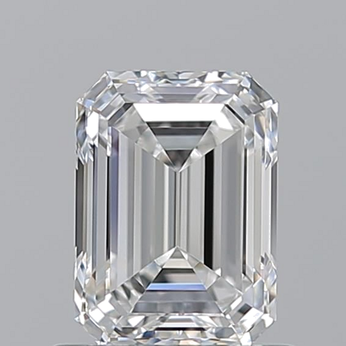 1.01 carat F-VVS1 Natūralus Emerald Deimantas (1)
