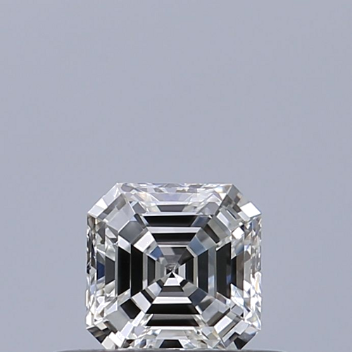 0.3 carat F-IF Natūralus Asscher Deimantas (1)