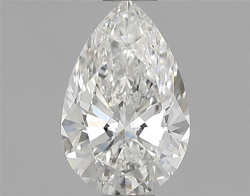 0.6 carat G-VS1 Natūralus Pear Deimantas (1)