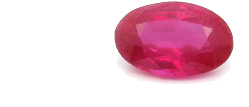 0.51 carat RED Oval Rubinas (1)