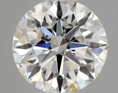 0.42 carat F-SI1 Excellent cut Natūralus Round Deimantas (1)