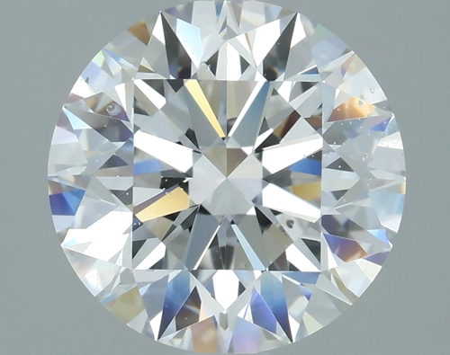 2.01 carat D-SI2 Excellent cut Natūralus Round Deimantas (1)