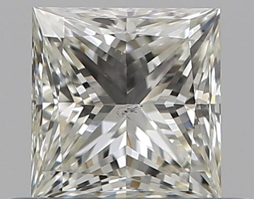 0.5 carat J-SI1 Natūralus Princess Deimantas (1)