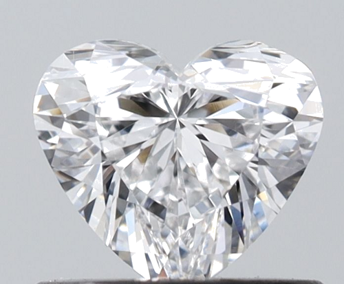 0.52 carat D-VS2 Natūralus Heart Deimantas (1)