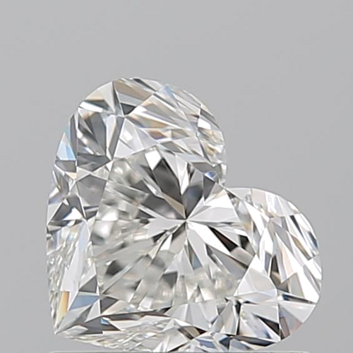 1.01 carat H-VVS2 Natūralus Heart Deimantas (1)