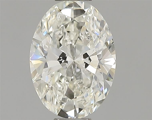 0.54 carat J-SI2 Natūralus Oval Deimantas (1)