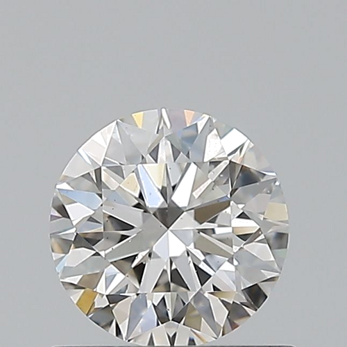 0.56 carat I-SI1 Excellent cut Natūralus Round Deimantas (1)