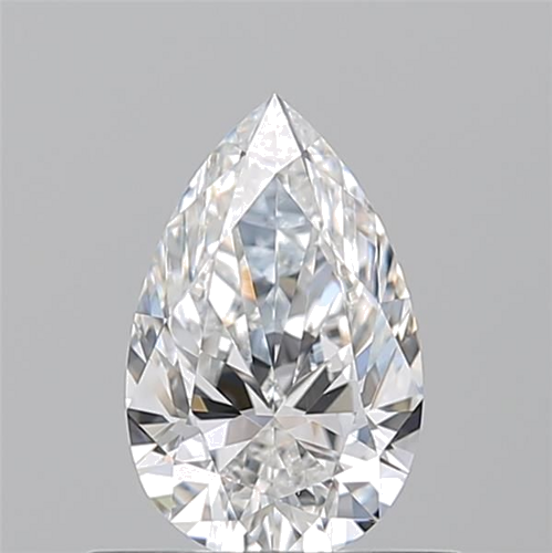 0.57 carat E-VS2 Natūralus Pear Deimantas (1)