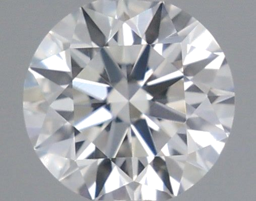 0.23 carat F-VVS1 Excellent cut Natūralus Round Deimantas (1)