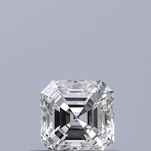 0.31 carat F-VVS1 Natūralus Asscher Deimantas (1)