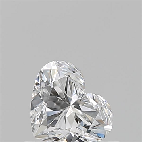 0.51 carat E-VS2 Natūralus Heart Deimantas (1)
