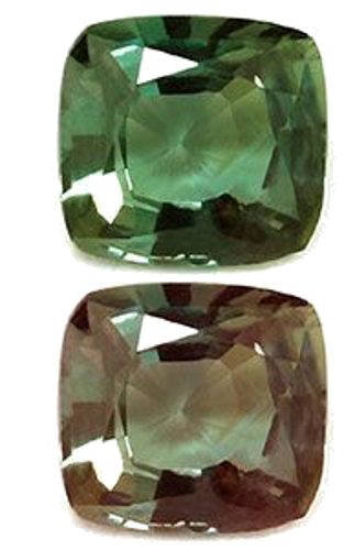 0.48 carat GREEN Cushion Alexandrite (1)